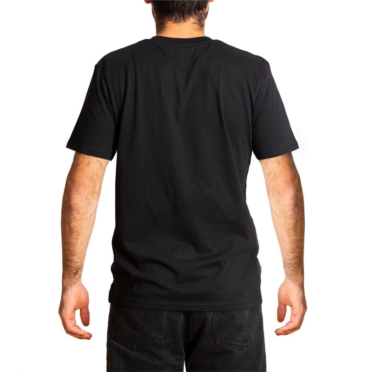 PANASIAM T-Shirt Herren T-Shirt "Basic" Schwarz gehandelter aus fair Bio Baumwolle