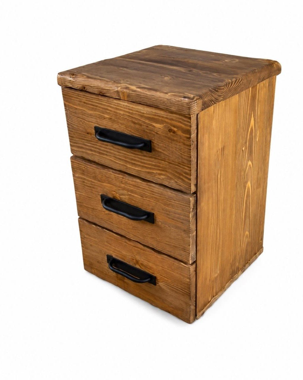 Xlmoebel Beistelltisch Holz Kommode mit Schubladen Industrial Stil Büro Beistelltisch (1-tlg)