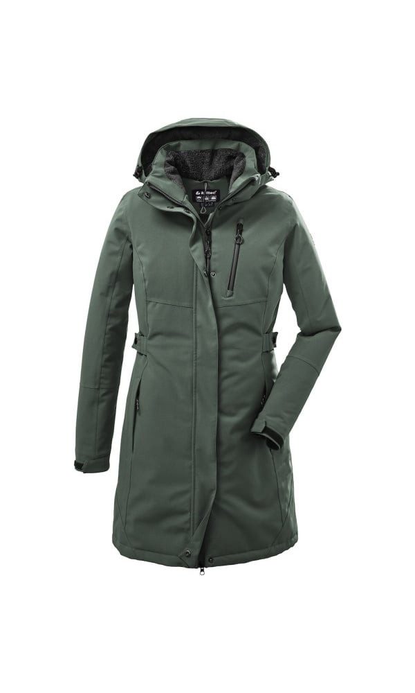 Killtec Parka Wintermantel mit abzippbarer Kapuze (wasser- und winddicht, P günstig online kaufen