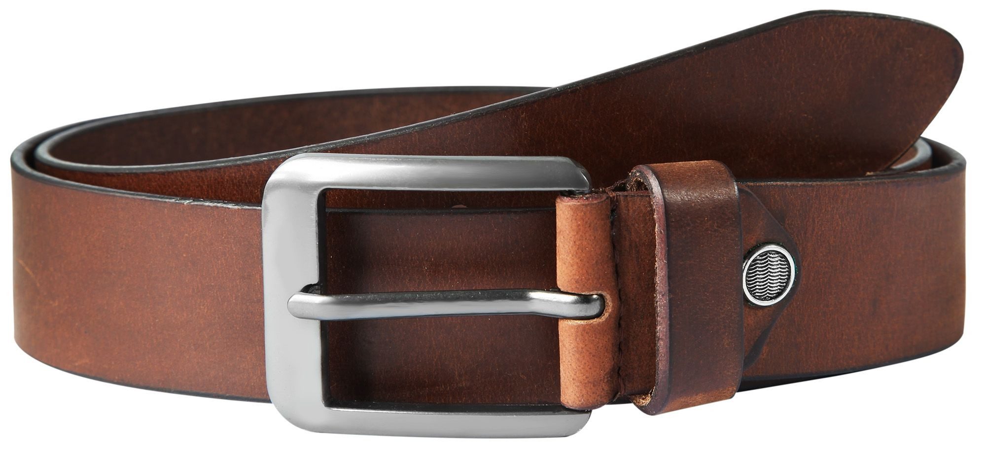 Ledergürtel hochwertiges Echt Leder, braun, 90 cm - 130 cm (Bundweite)