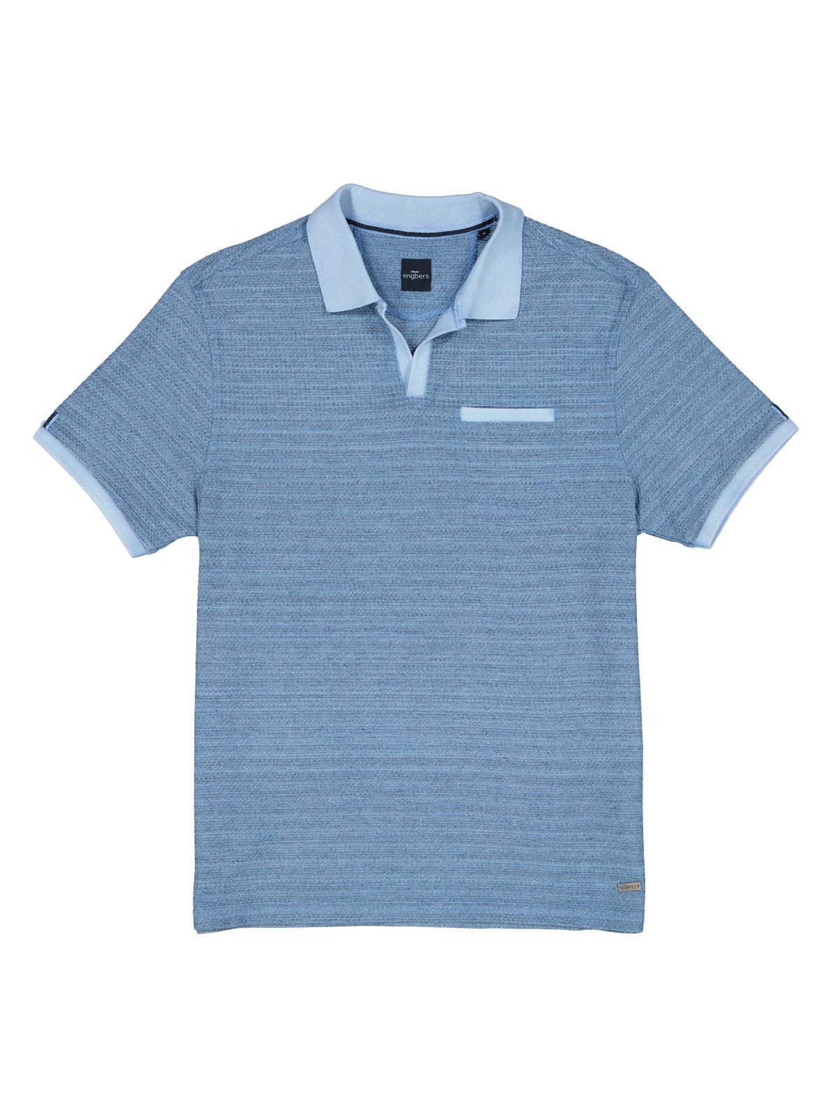 Engbers Poloshirt Polo-Shirt meliert günstig online kaufen