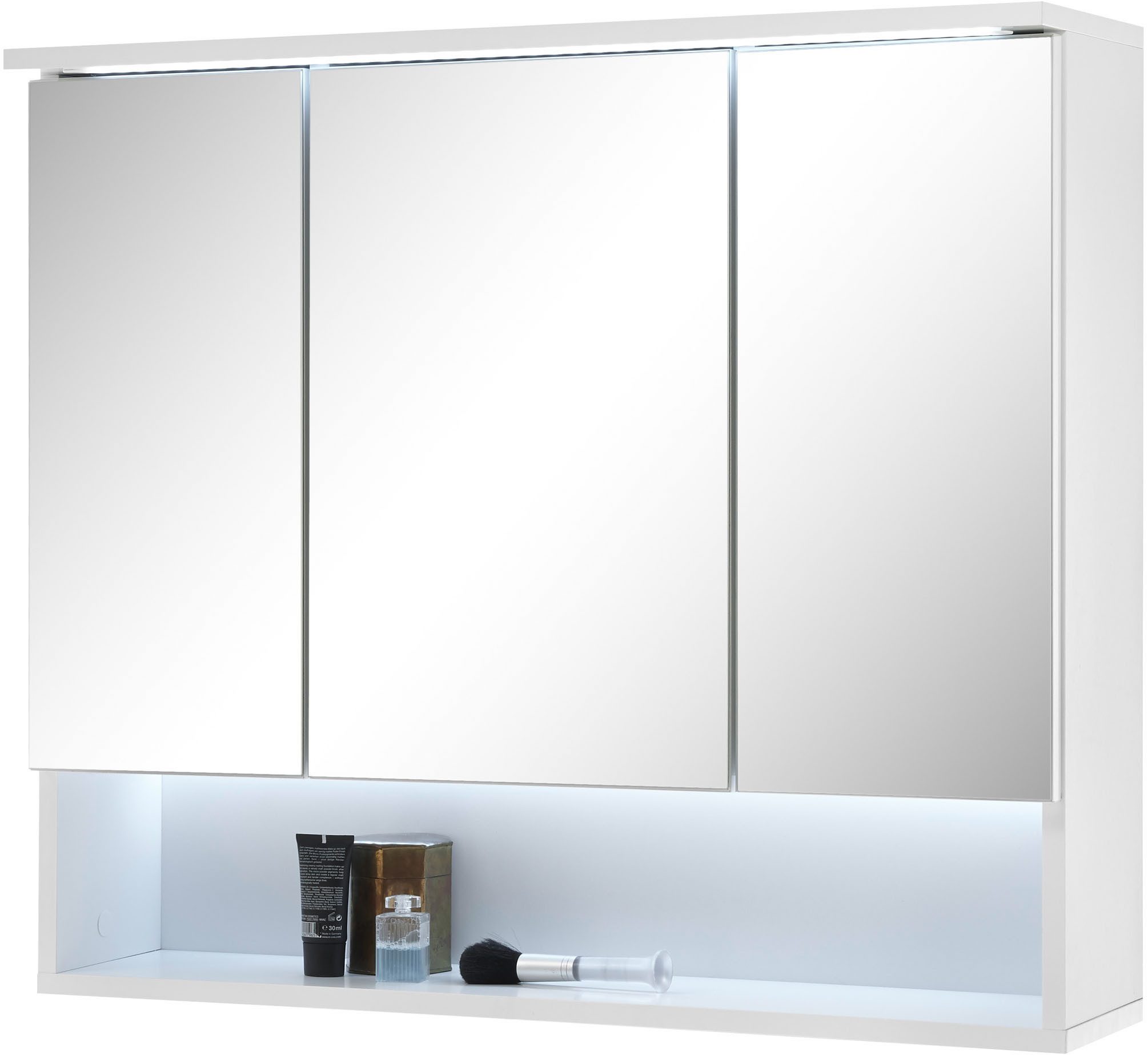 Spiegelschrank Best80 Spiegelschrank, Badezimmerschrank BxHxT 80x70x23 cm