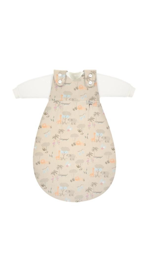 Alvi® Babyschlafsack Baby-Mäxchen 3-teilig Baumwolle (3 tlg., 1x Außensack, 2x Innensack), TOG Wert: 2.5
