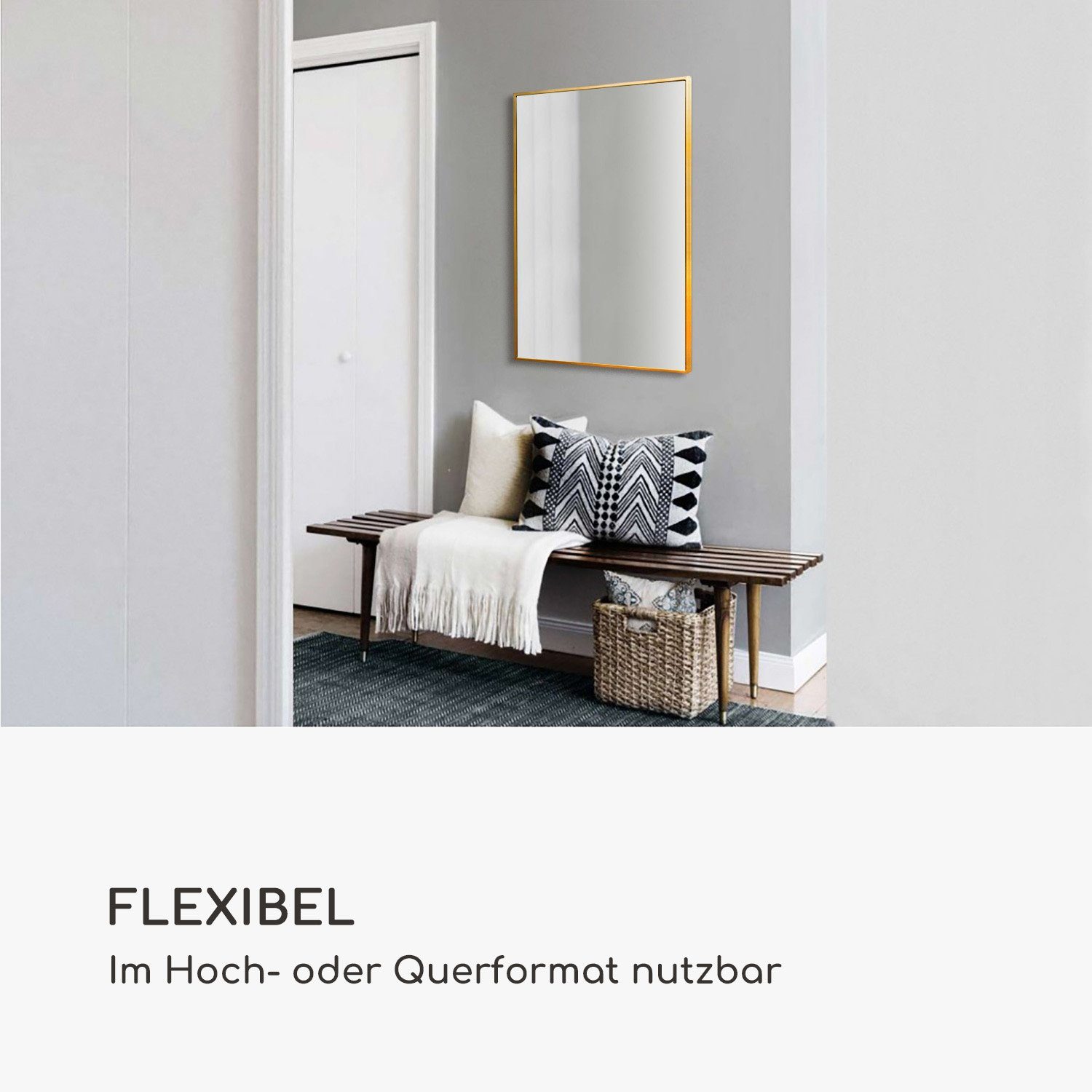 Casa Chic Spiegel Croxley Wandspiegel 90 günstig online kaufen