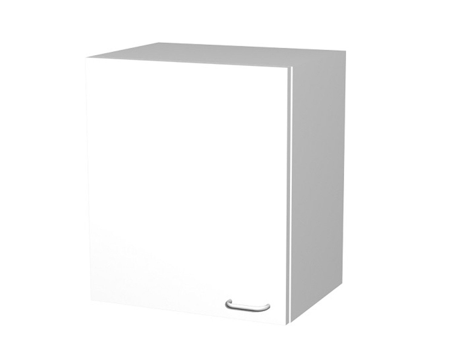 Flex-Well Hängeschrank Hängeschrank Küche 50 cm breit - Weiß – Rapido