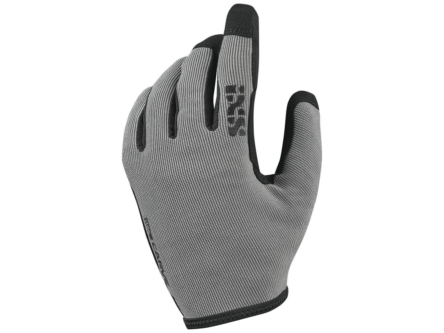 Accessoires Fleecehandschuhe Grau Graphite IXS Ixs Gloves Carve -