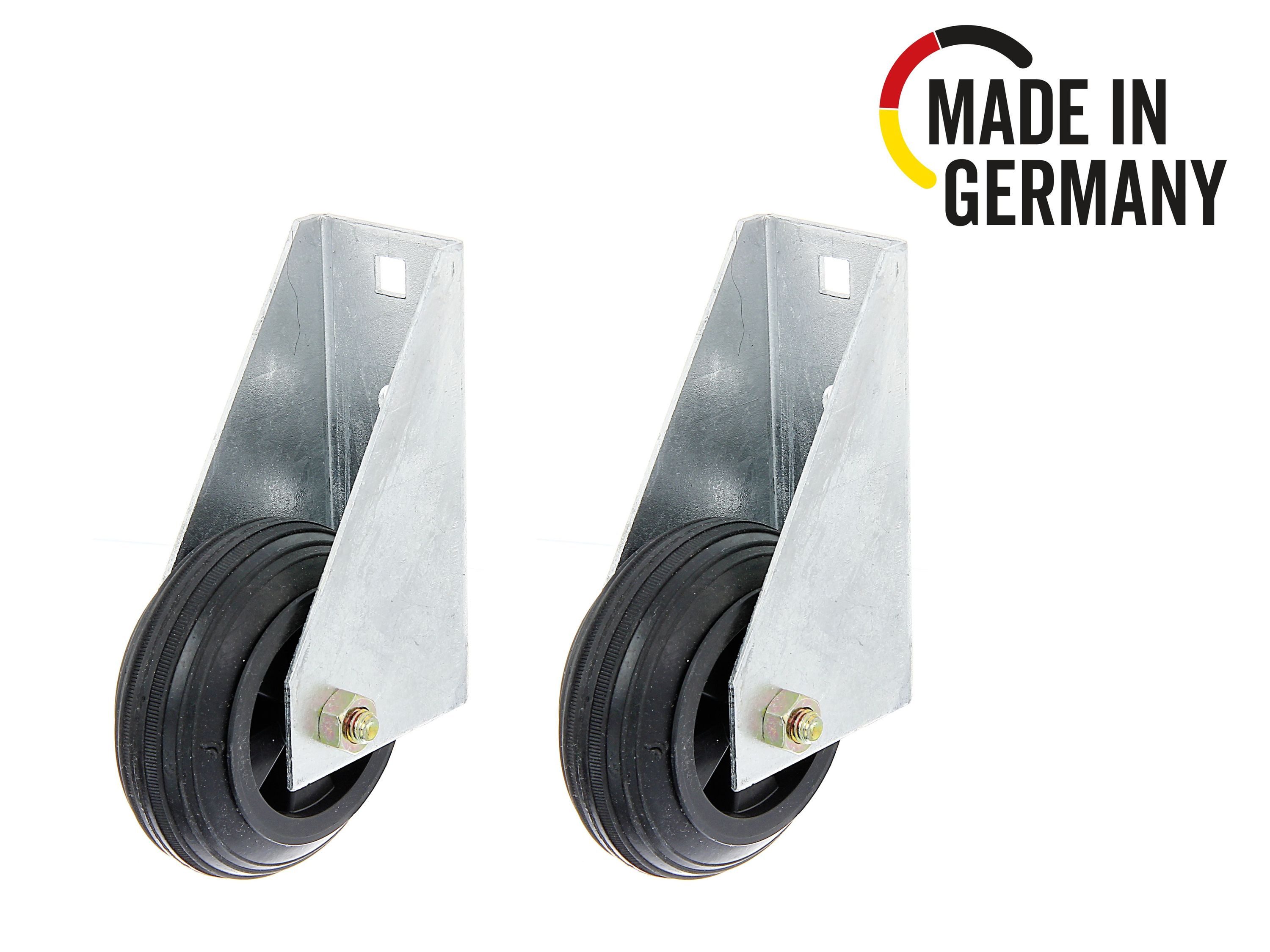 Alberts Ladenband Alberts 215095 Torlaufrolle, für schwere Tore, zum Anschrauben, feuerv, Alberts 2x Torlaufrolle Torrolle Rollen Laufrolle Stützrolle Torstützr