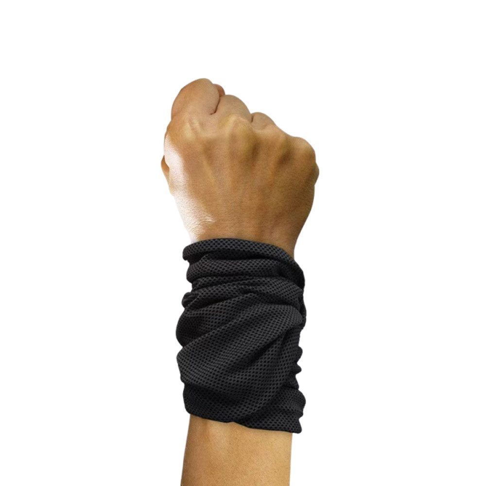 Diwzbyn Sporthandtuch 2PC Kühlendes Armband,Handgelenkschutz Aus Eisseide, Handgelenk, (2-St), geeignet für Sport, Fitness, Reise, Yoga