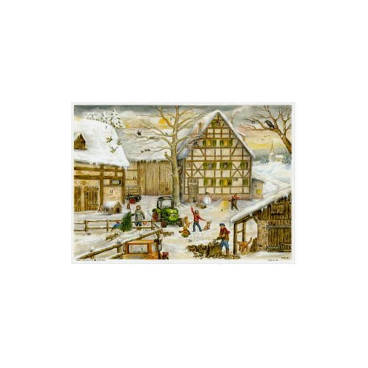 auf Hof 489 dem - - Weihnachten Mini-Adventskalender Sellmer Verlag Adventskalender Richard