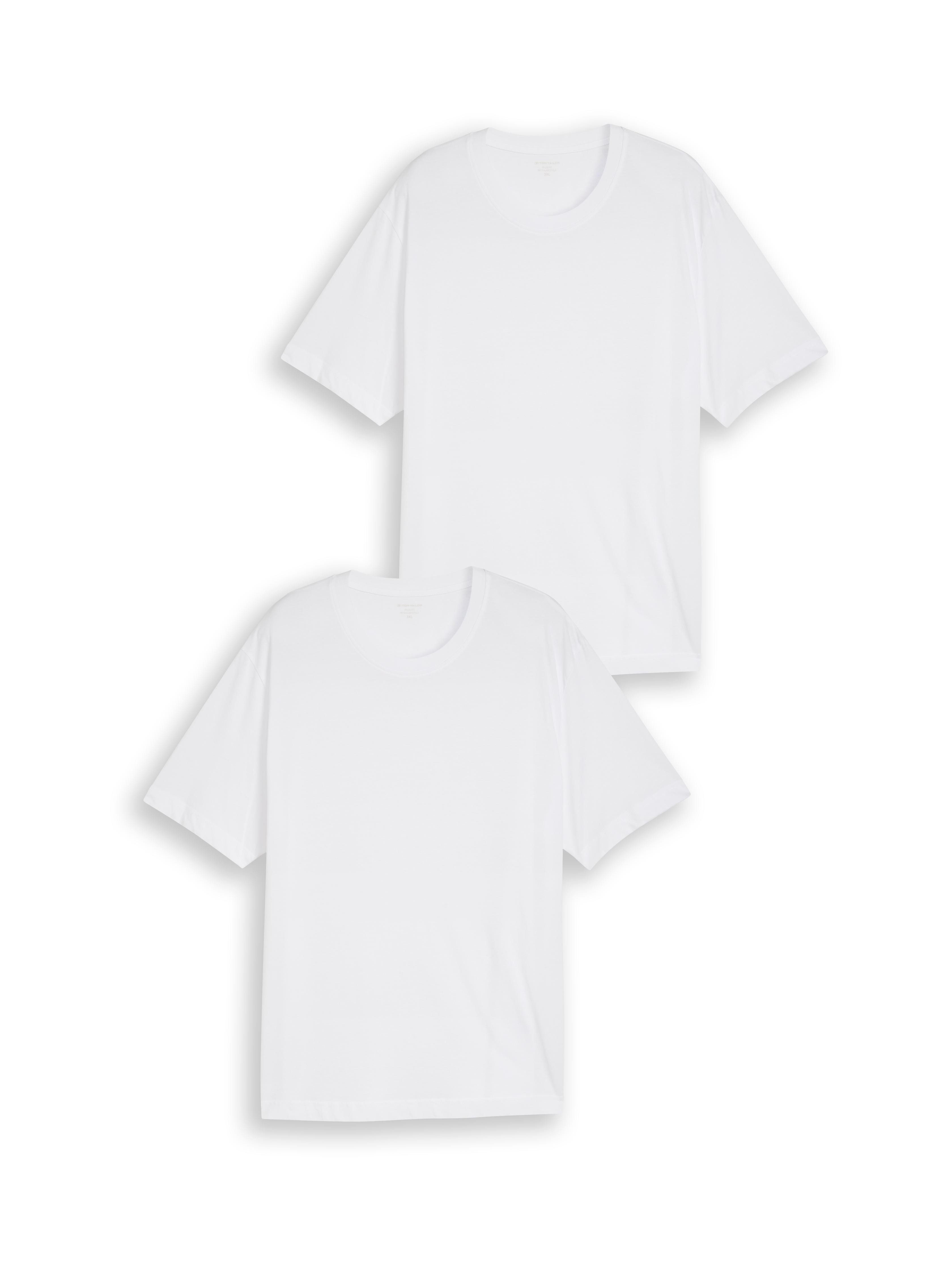 TOM TAILOR PLUS Print-Shirt (Packung, 2er) im 2er Pack