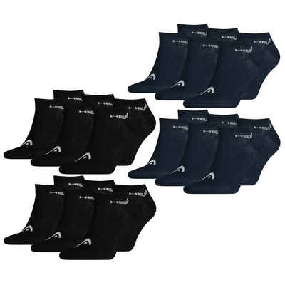 Head Sneakersocken SNEAKER UNISEX - 12er Pack (12-Paar) mit flacher Zehenart