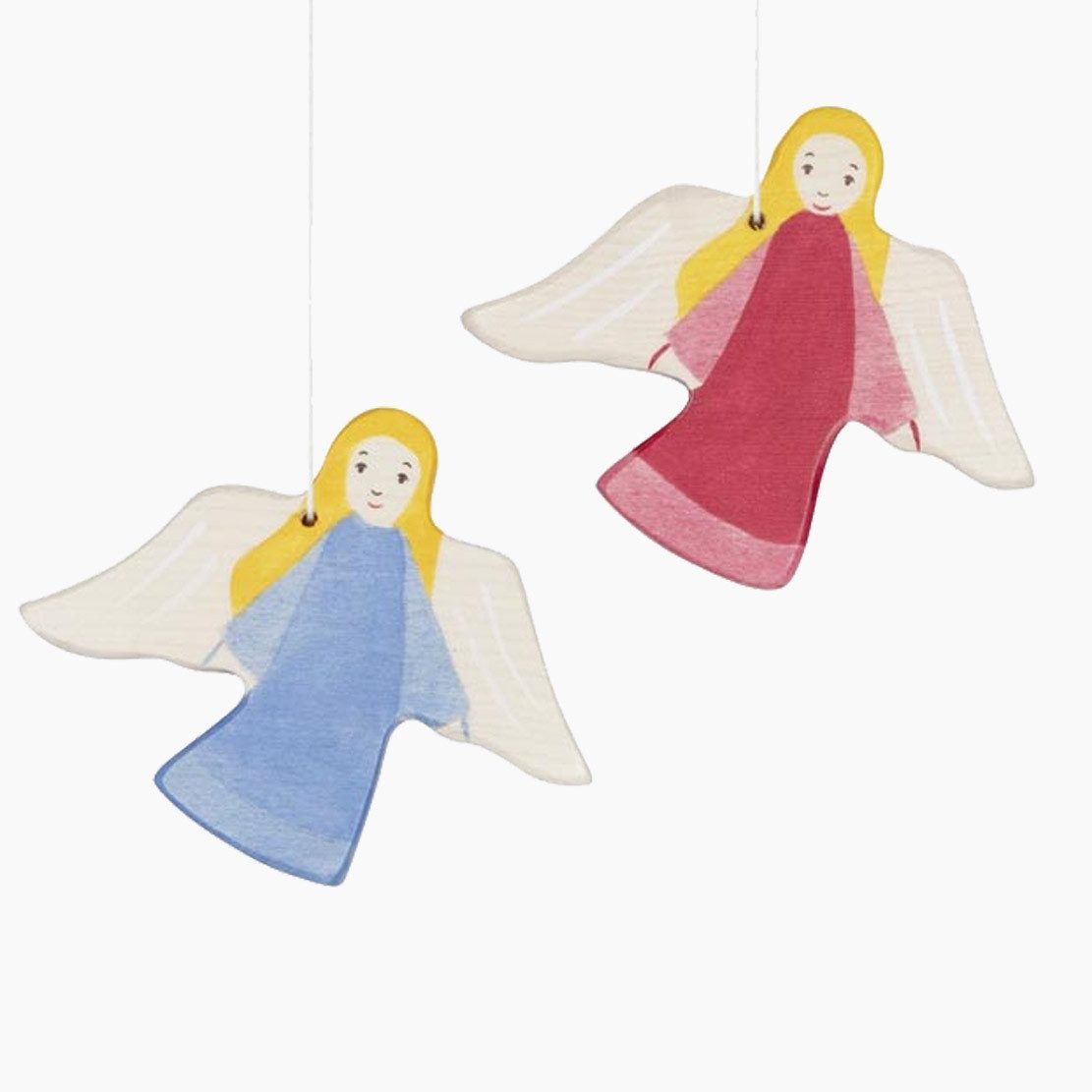 goki Engelfigur Engel-Schutzengel 2er Set (packung, 2 St., spar set), handgefertigtes Kunstwerk