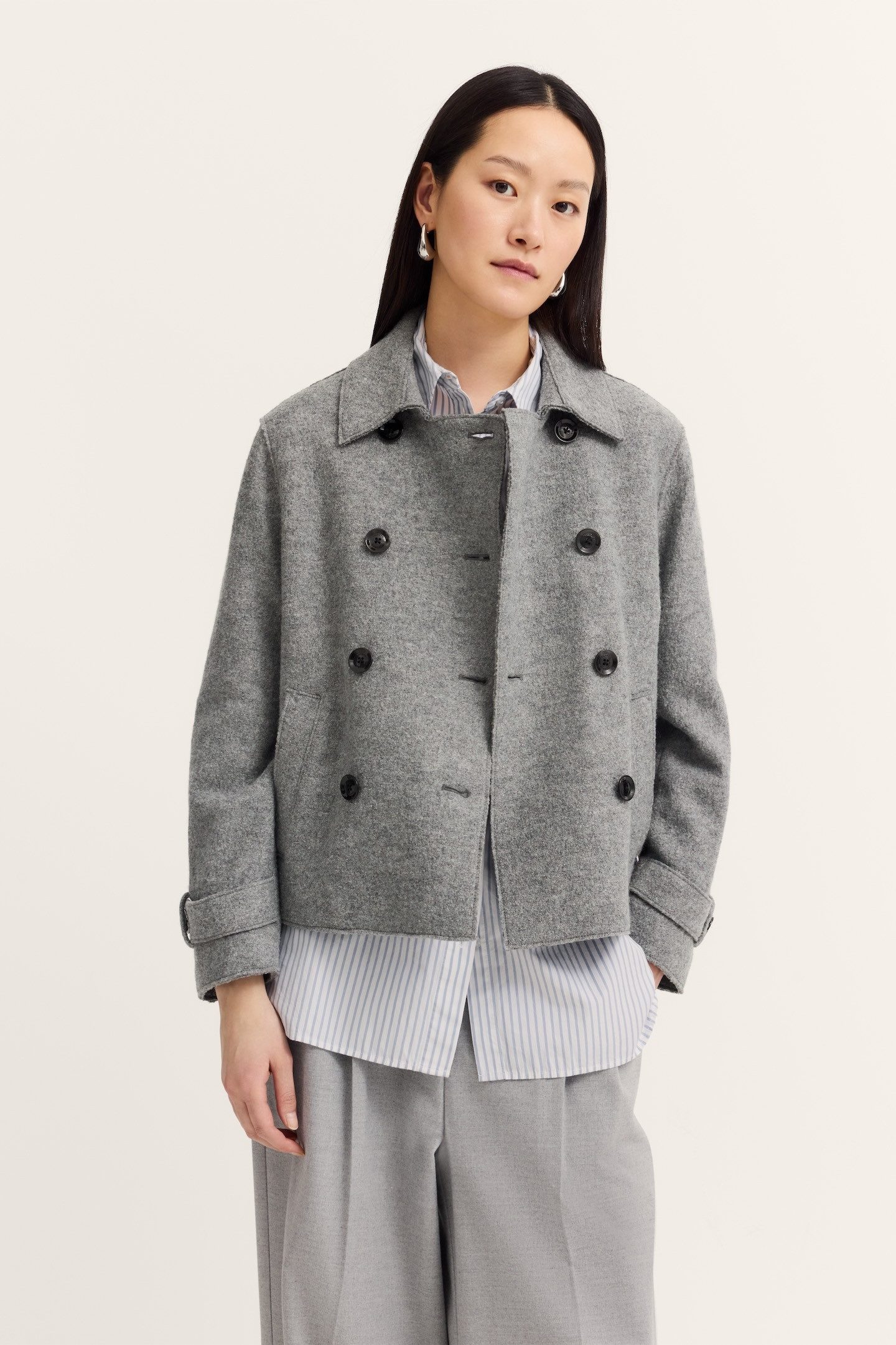 bugatti Wolljacke Flexcity Stretch im Loose günstig online kaufen