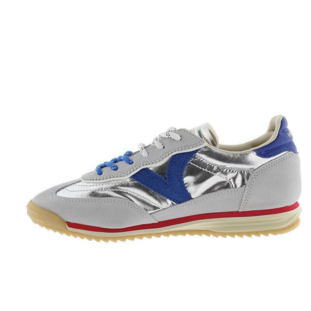 Victoria Victoria - SATURNO NYLON & SERRAJE METAL - Silber Schnürschuh