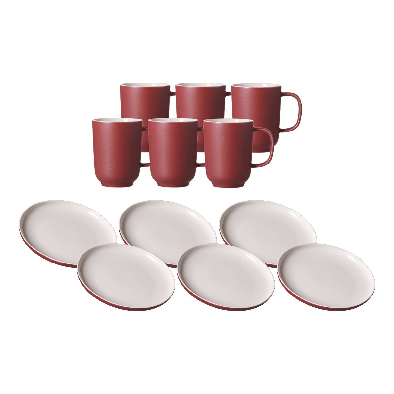Ritzenhoff & Breker Kombiservice Jasper Kaffeeservice 12er Set (12-tlg), Keramik