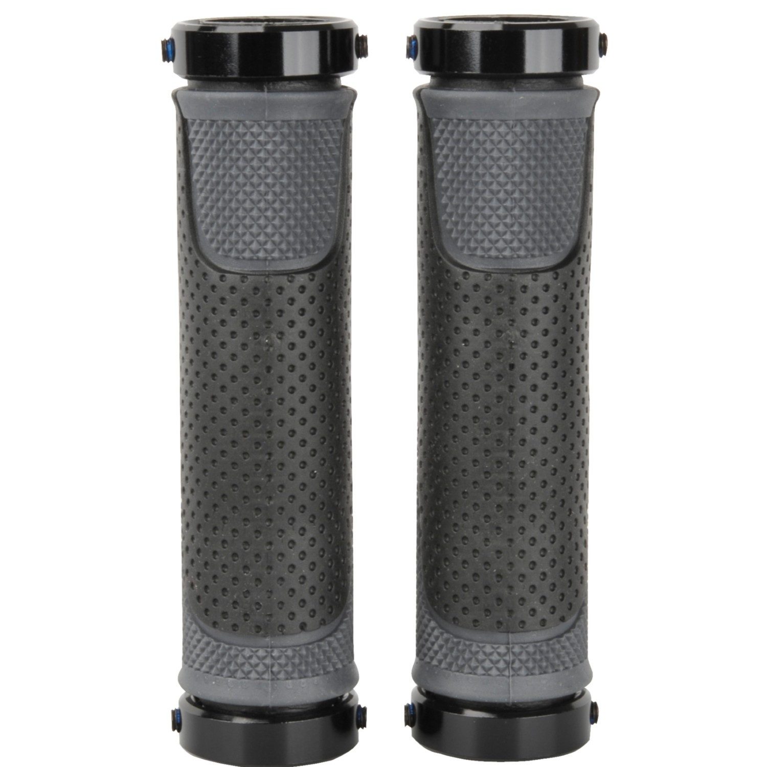FISCHER Fahrrad Fahrradlenkergriff Set Professional Fahrrad-Griffe Schraubgriffe (2x Lenkergriffe, 2-St., Set), Set 132mm Lenker-Griffe Ergo Antirutsch Lenkergriffe Fahrradgriffe