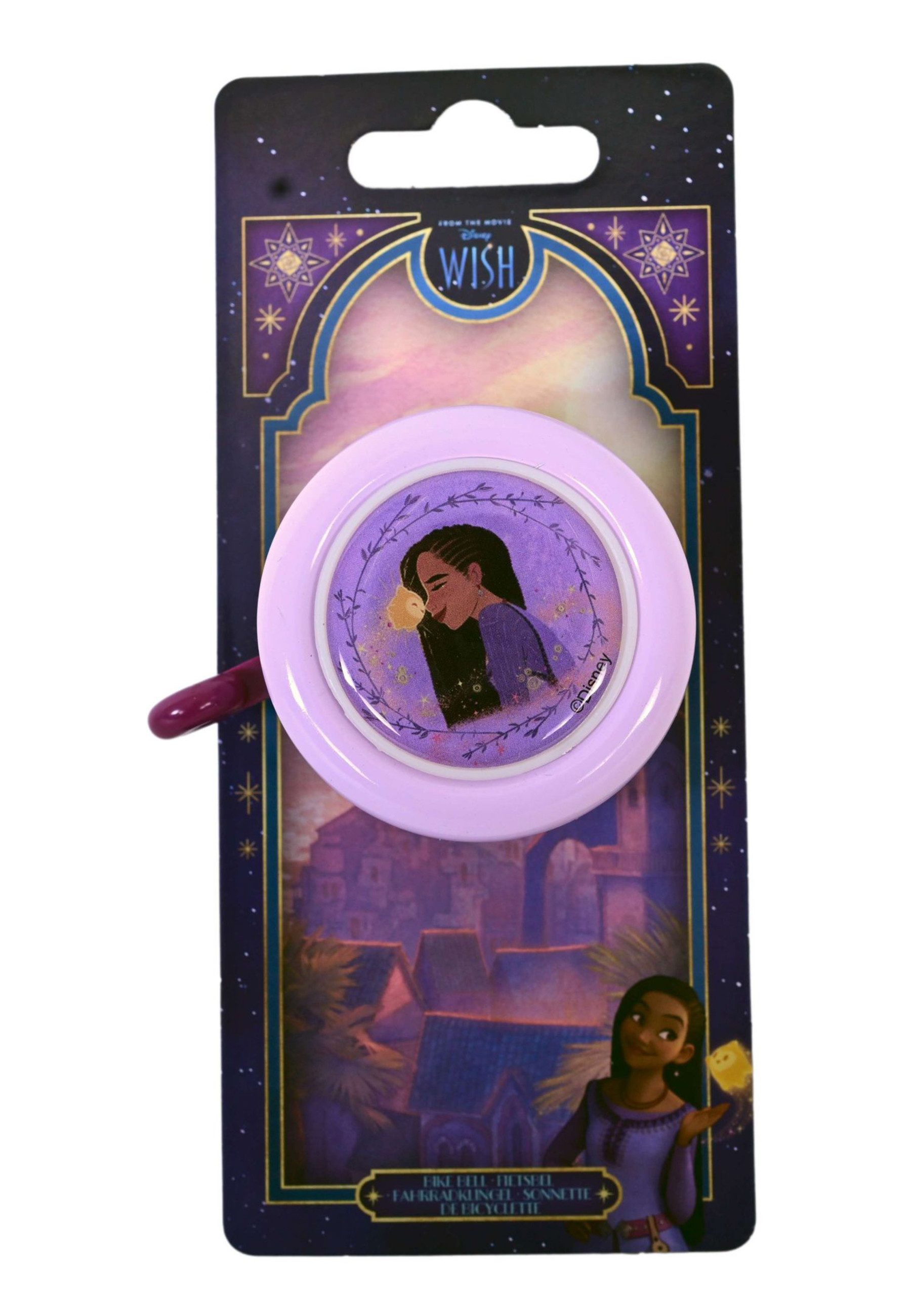 WISH Fahrradklingel Kinder Mädchen Fahrradglocke Schelle