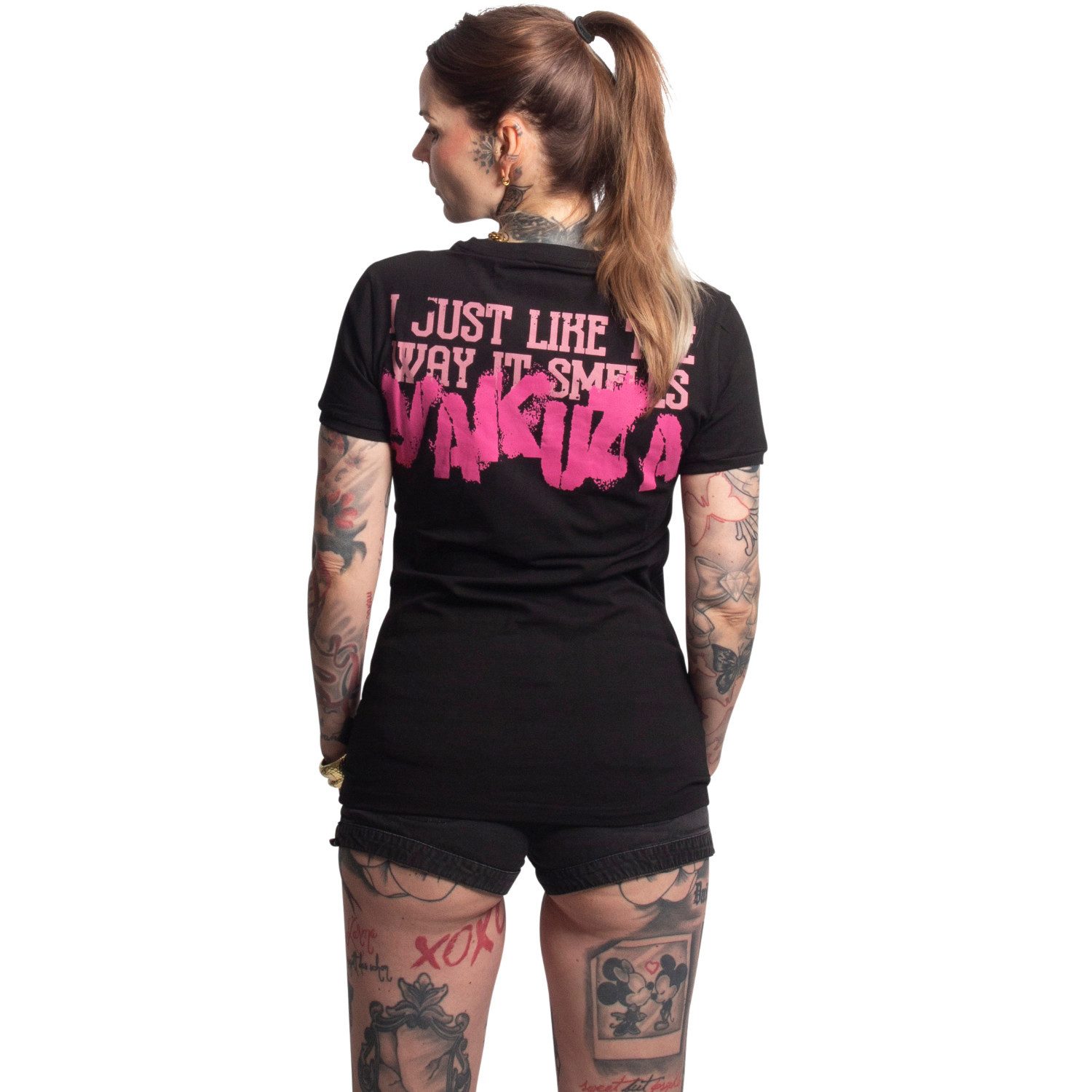 YAKUZA Rundhalsshirt Smell mit Rippbündchen günstig online kaufen