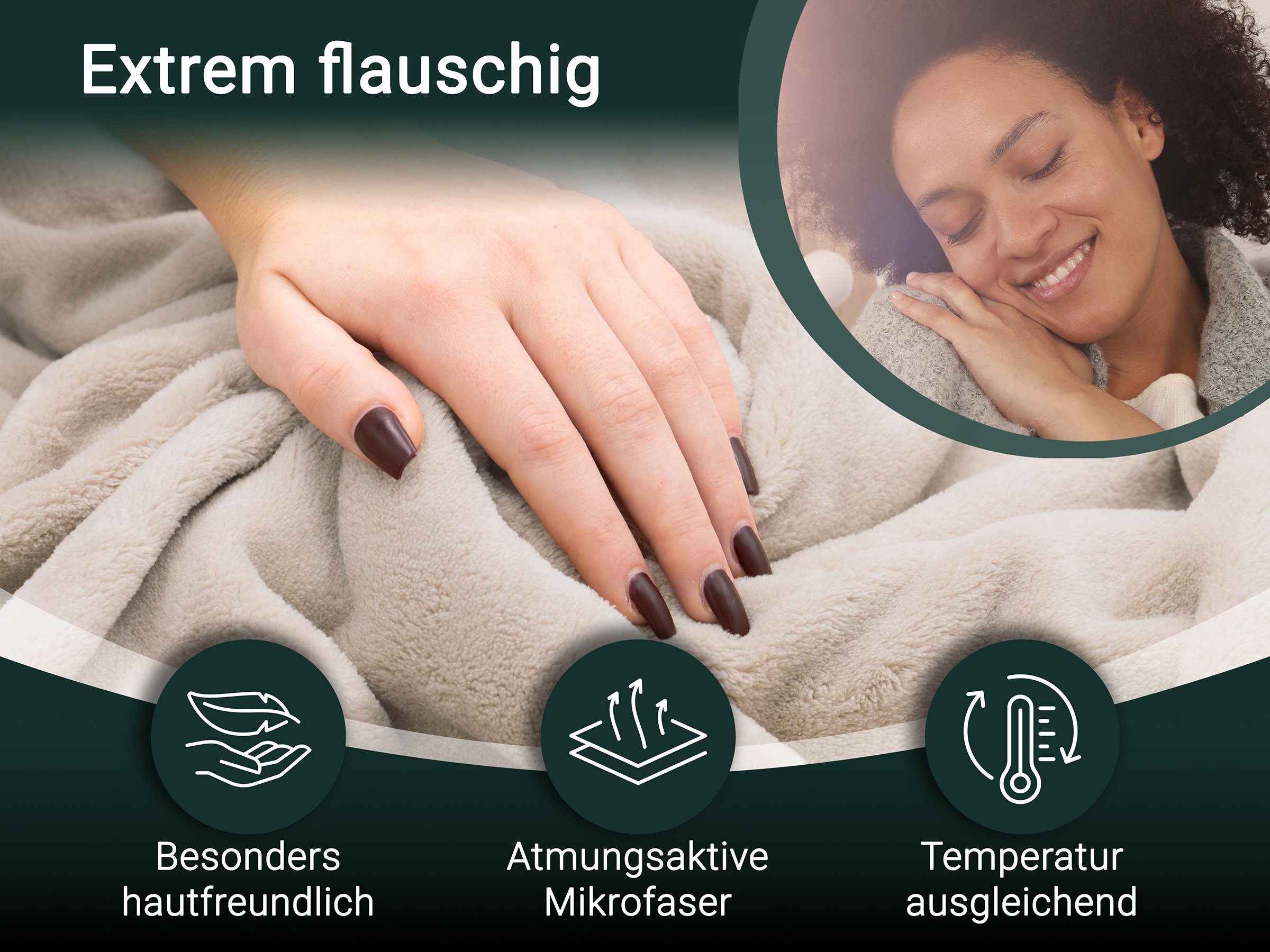 Wohndecke, ZOLLNER, superflauschig, in XXL Größe günstig online kaufen