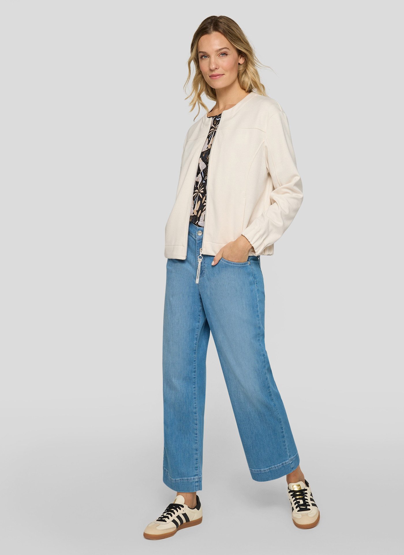 Rabe Jackenblazer - Jacke Damen - Blousonjacke - Damen Jacke mit Reißversch günstig online kaufen