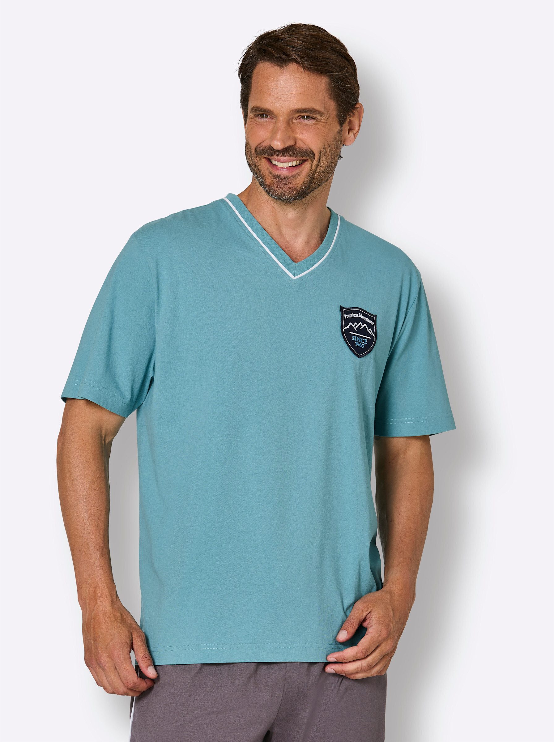 Witt Schlafanzug Schlafanzug-Shirt Kurzarm