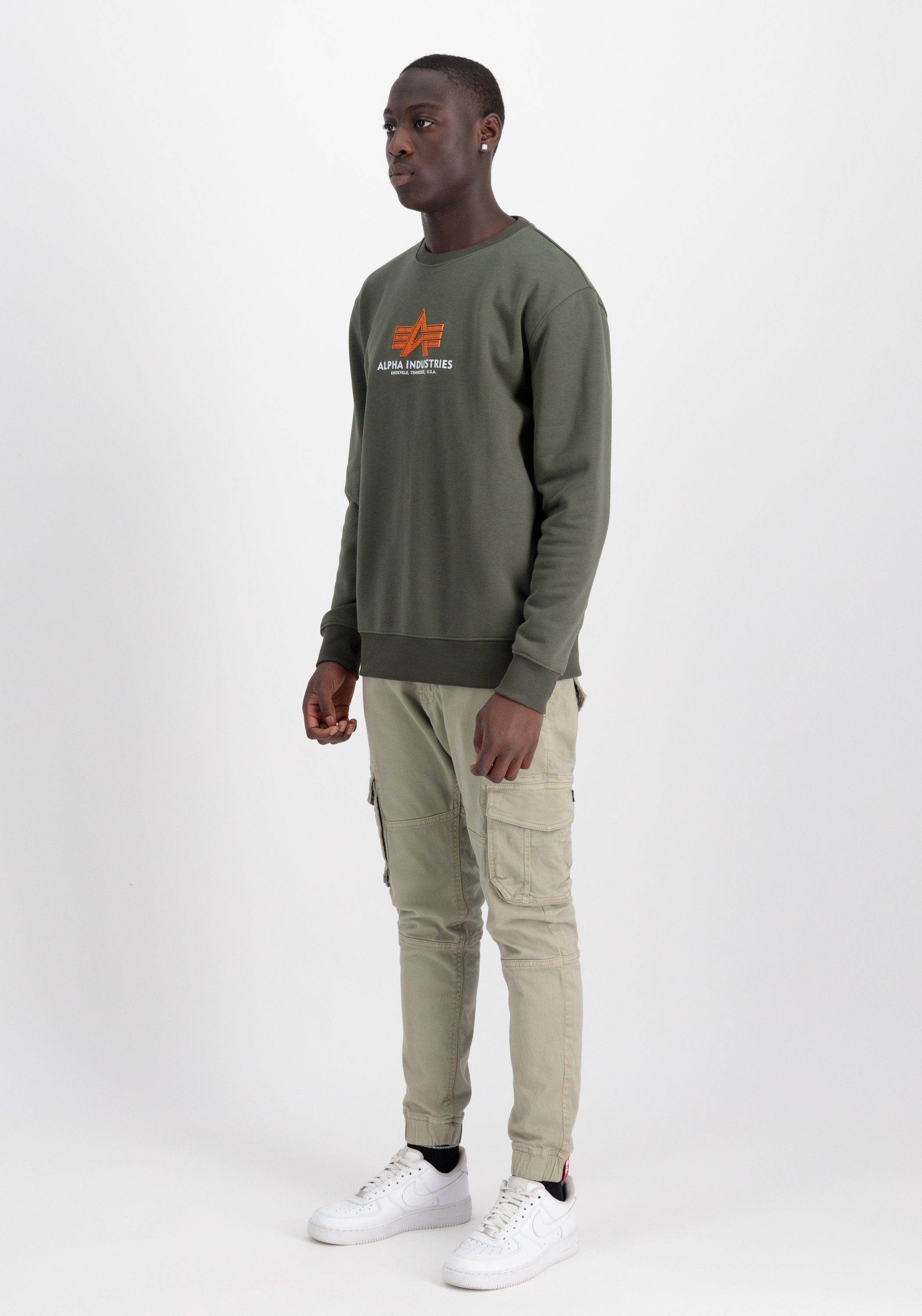 Alpha Industries Sweater Basic Sweatshirt Rubber ML