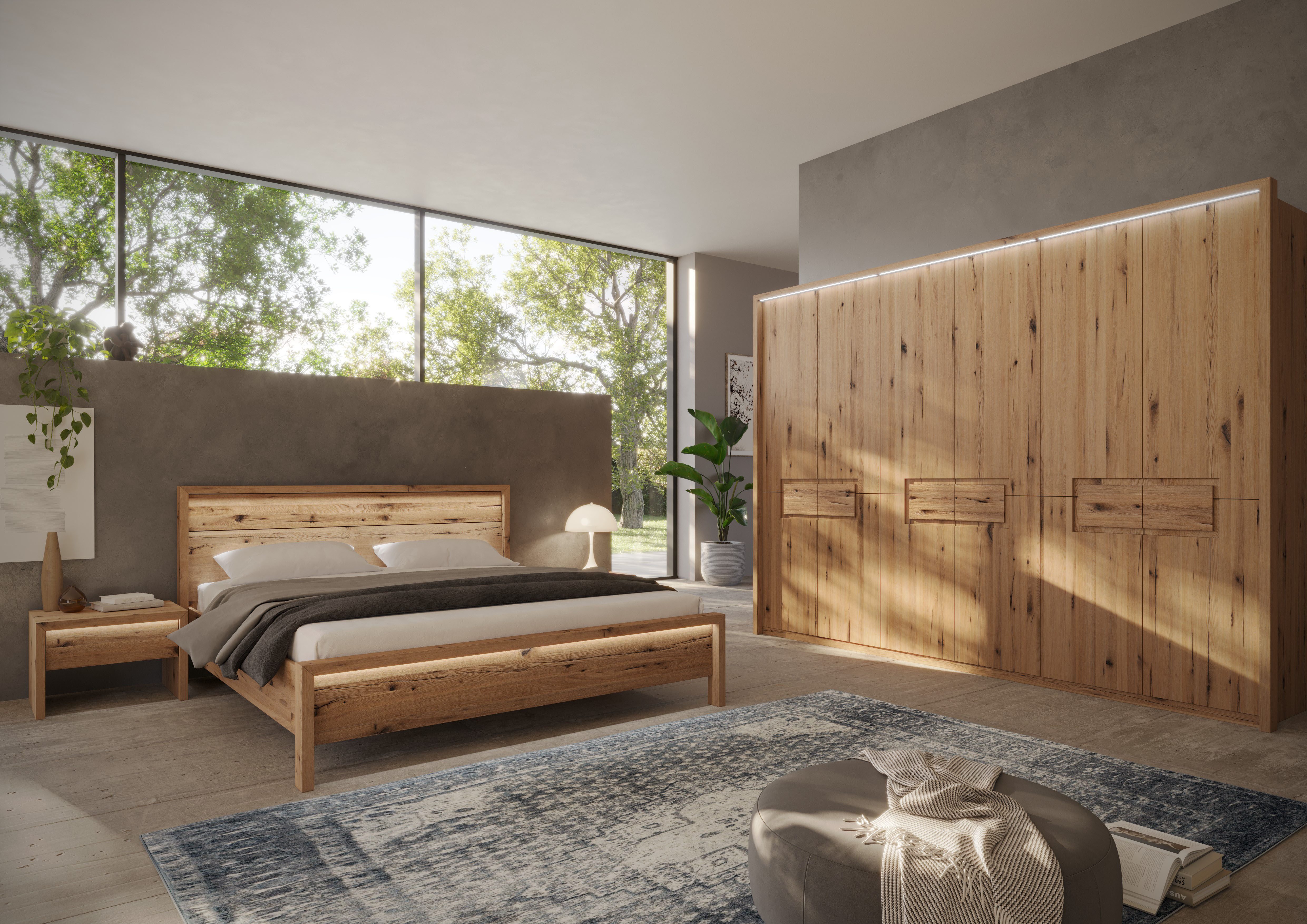 Home affaire Nachtkonsole Ambroise, inkl. LED-Beleuchtung – Bild 5 von 5