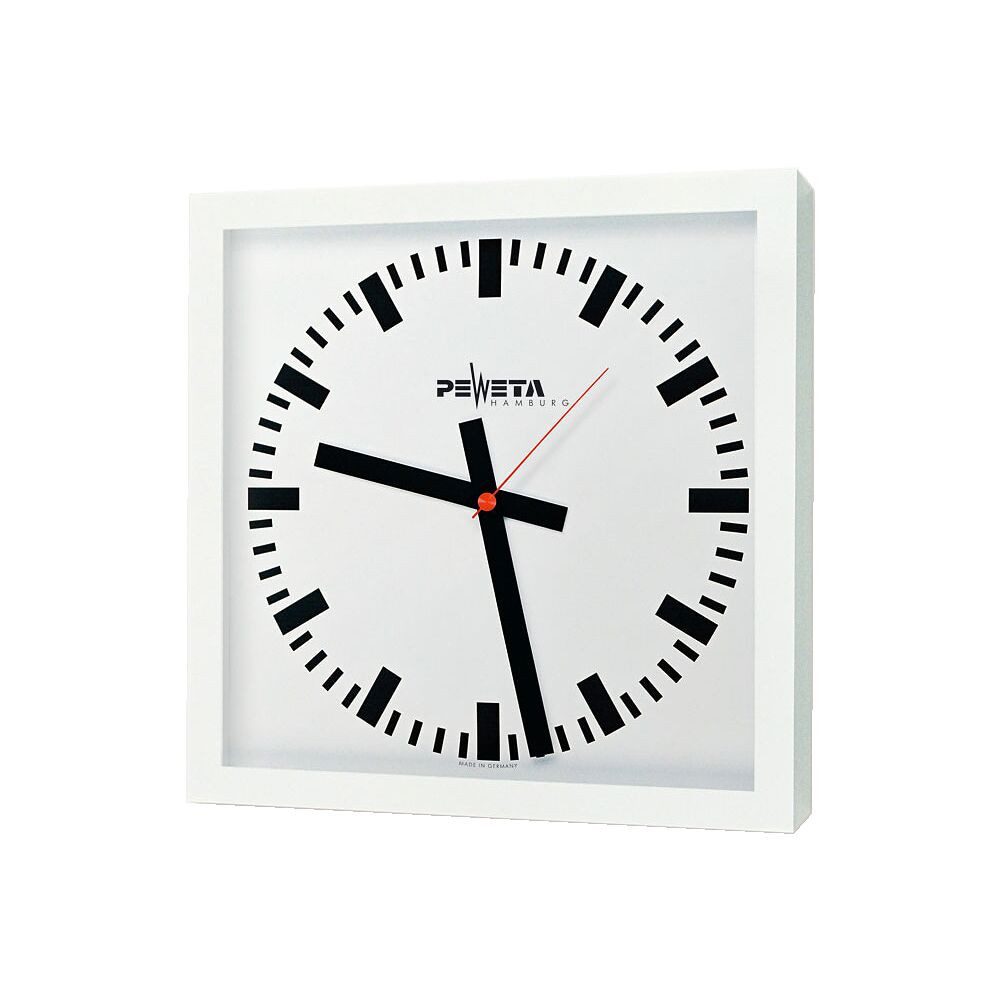 Wanduhr Funk-Wanduhr 40x40