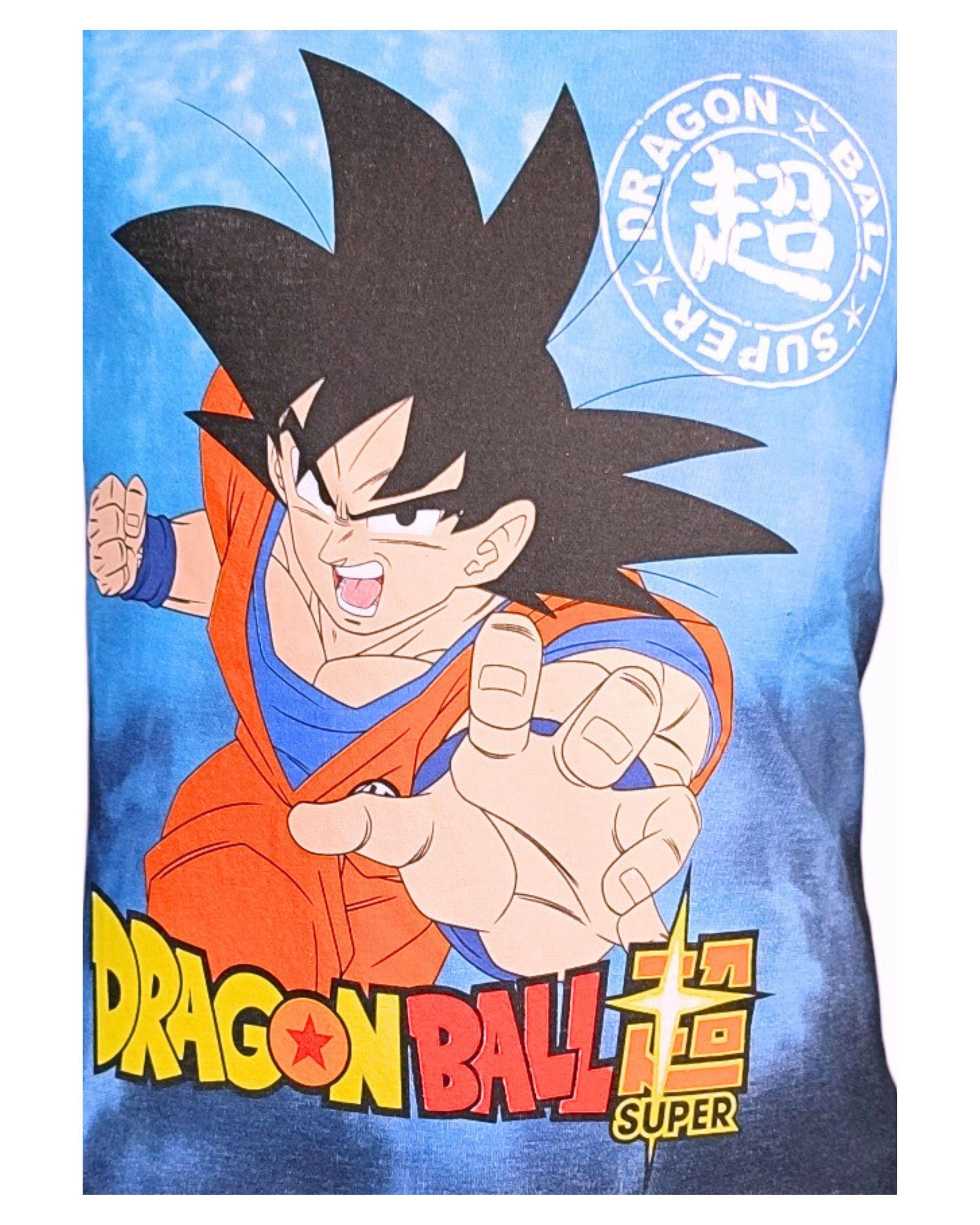 Dragon Ball (2 140 Shorty kurz - Gr. Jungen cm Schlafanzug Set 104 - tlg) Kinder Pyjama