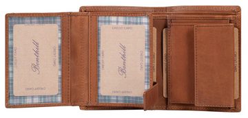 Benthill Geldbörse Herren Echt Leder Geldbeutel RFID Großes Portemonnaie Männer Vintage, RFID-Schutz Kartenfächer Münzfach
