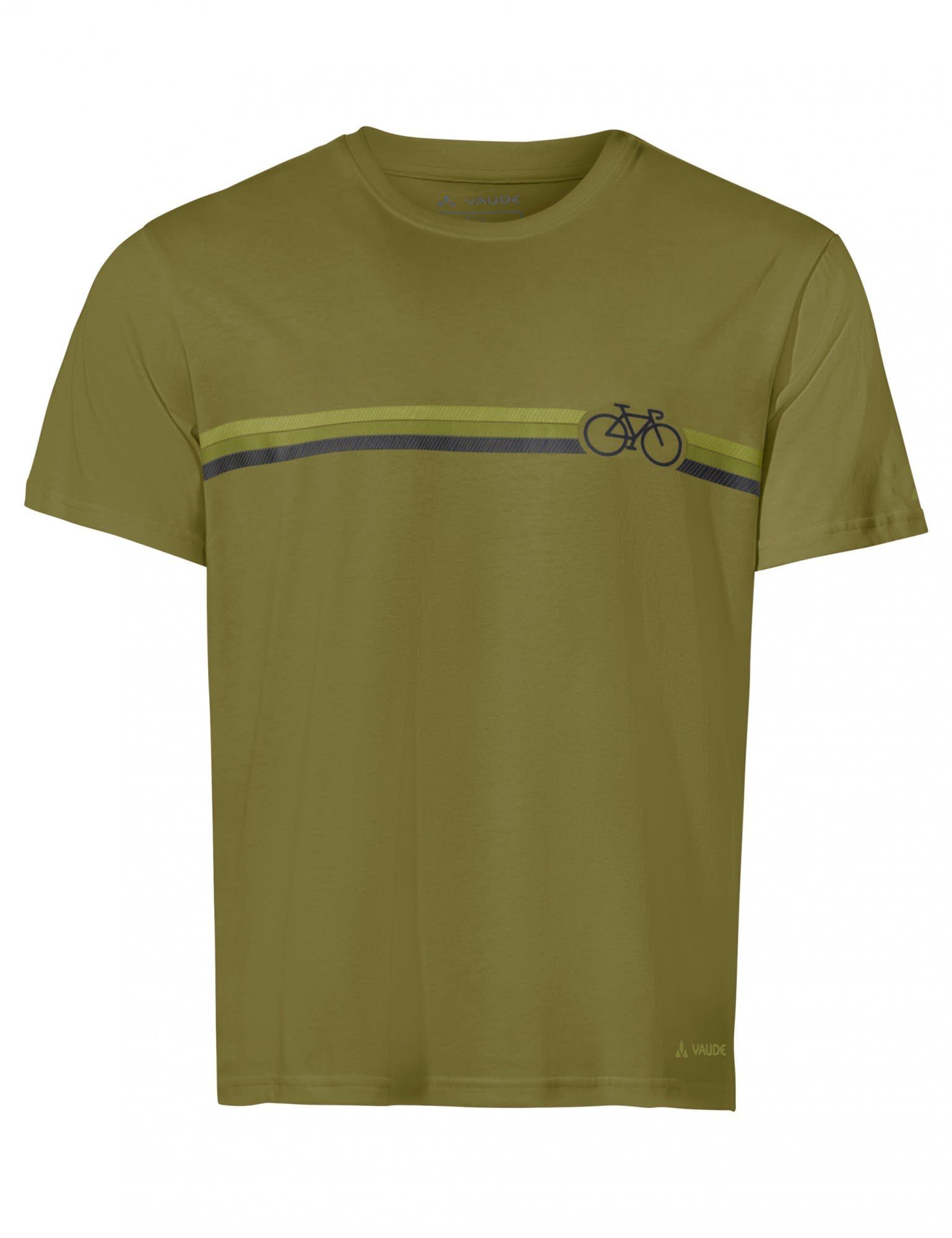 VAUDE T-Shirt Herren Vaude Kurzarm-Shirt T-shirt Mens Cyclist Bamboo V