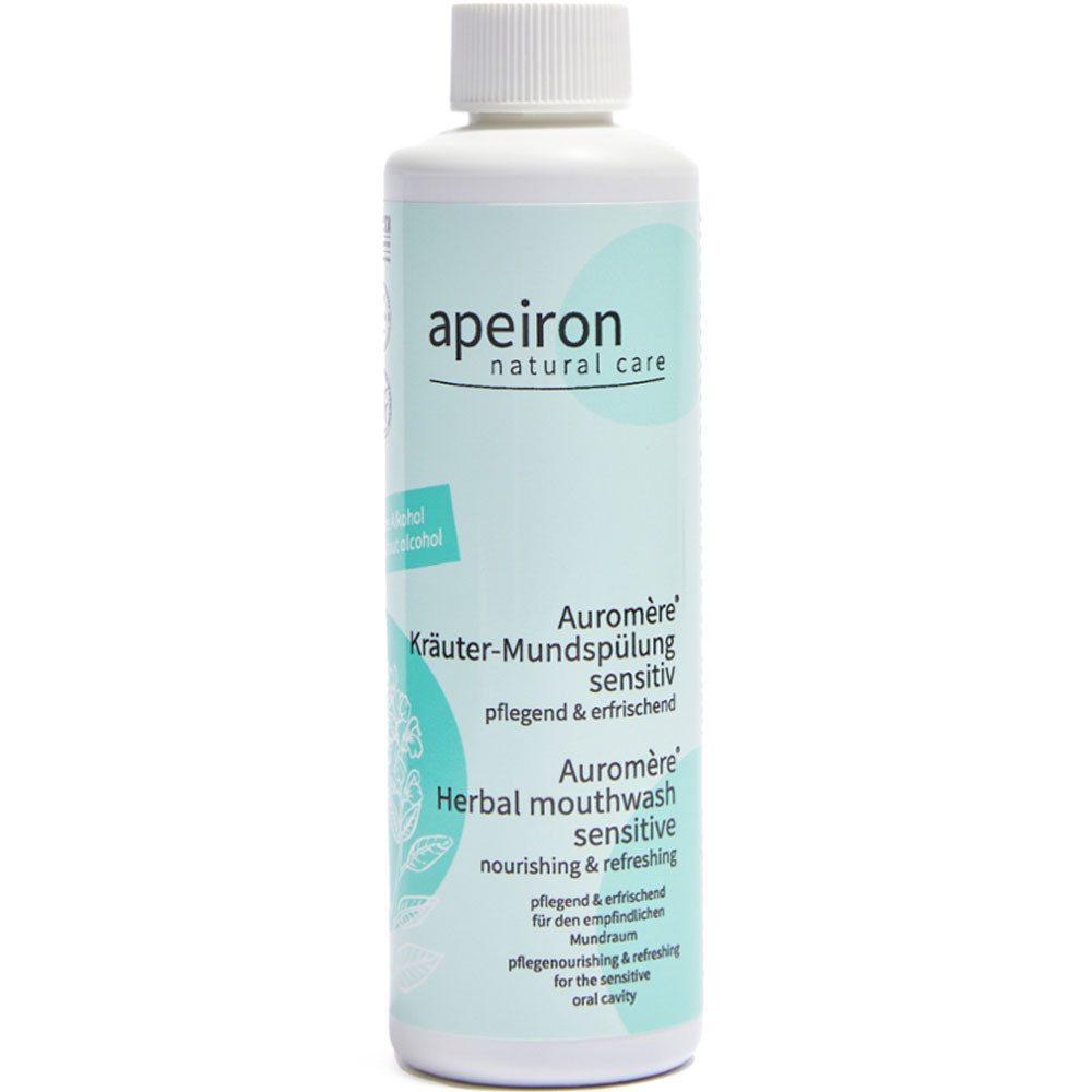 Apeiron Mundspülung Auromere Kräuter sensitiv, 250 ml