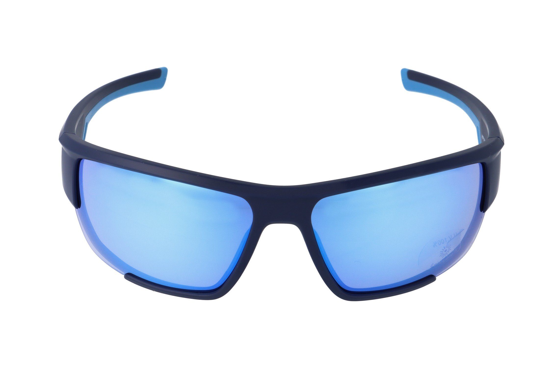 Gamswild Sportbrille UV400 Sonnenbrille Skibrille Fahrradbrille breite Bügel/Zugluftschutz, Damen Herren Modell WS7133 in schwarz, braun, blau