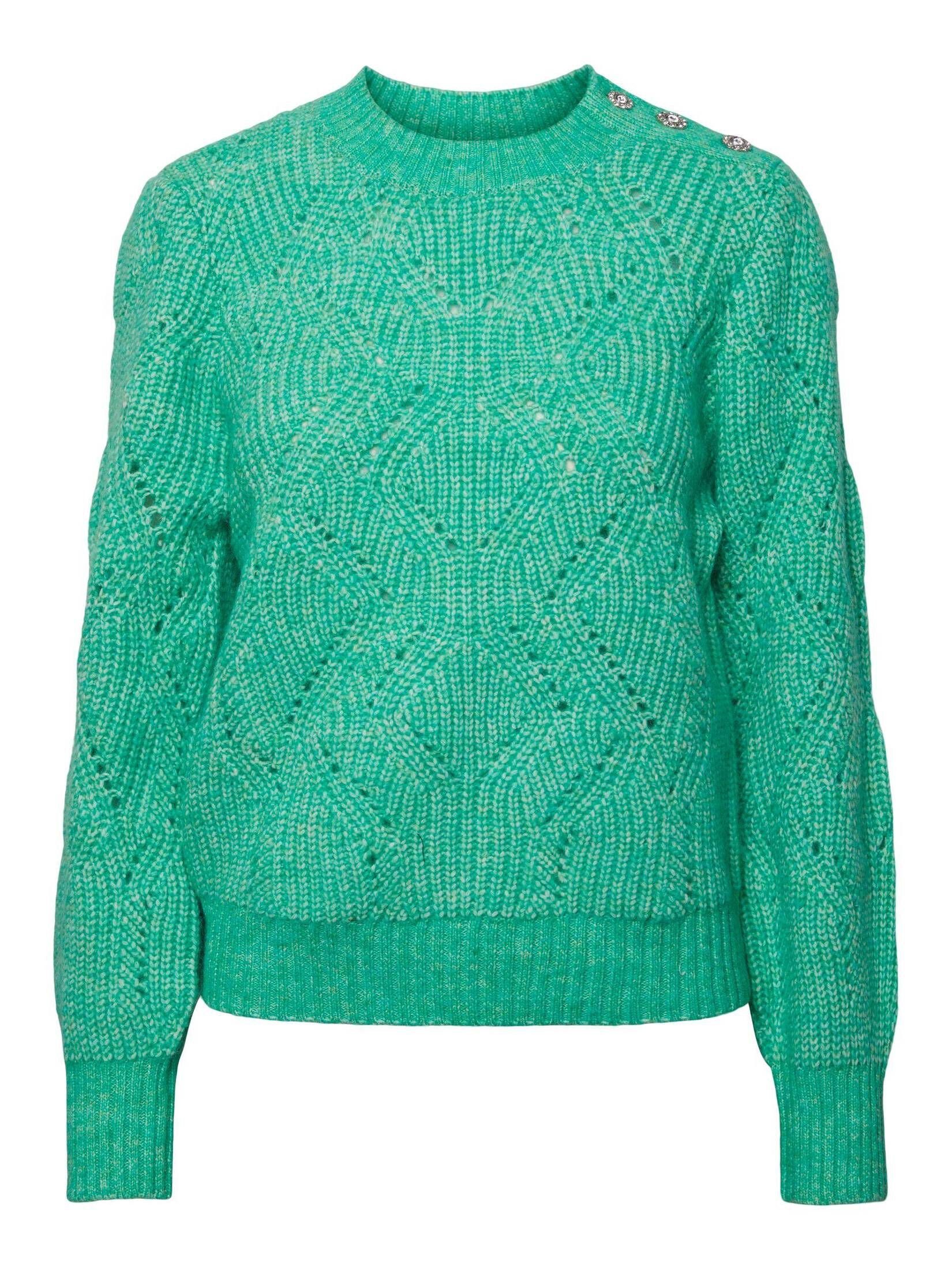 Y.A.S Strickpullover Damen Pullover YASMONIA (1-tlg)