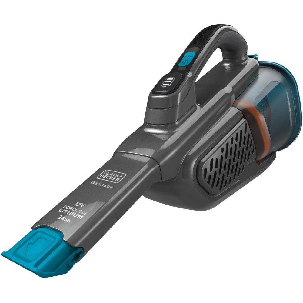 Black + Decker Akku-Handstaubsauger BHHV320J Dustbuster - Handstaubsauger - titanium/blau, beutellos