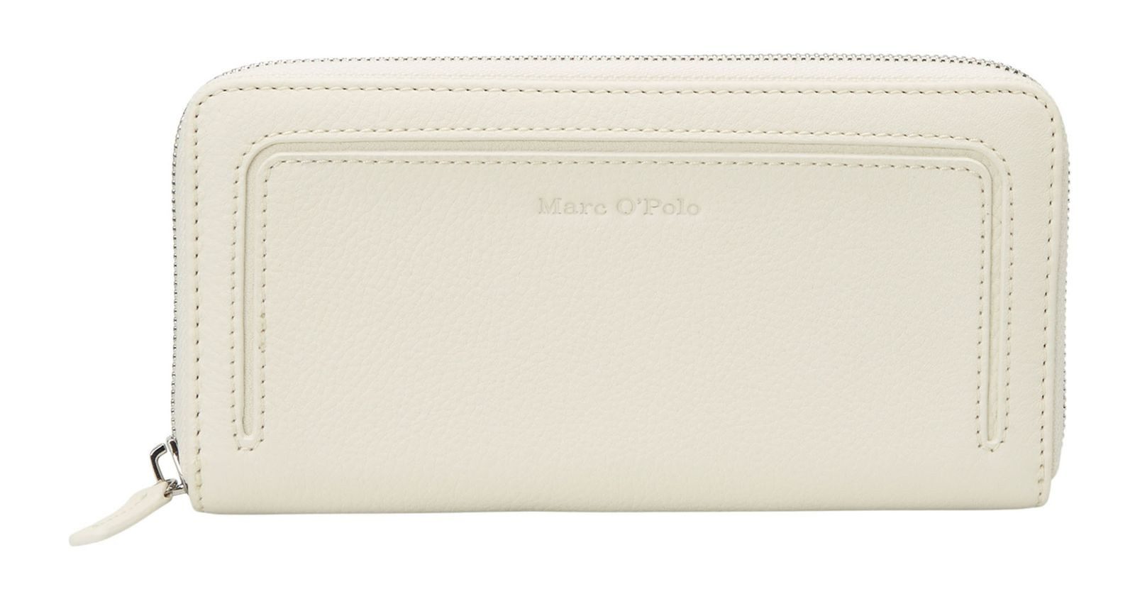 Marc O'Polo Geldbörse Zip Wallet, aus echtem Rindsleder mit RFID-Blocker Schutz