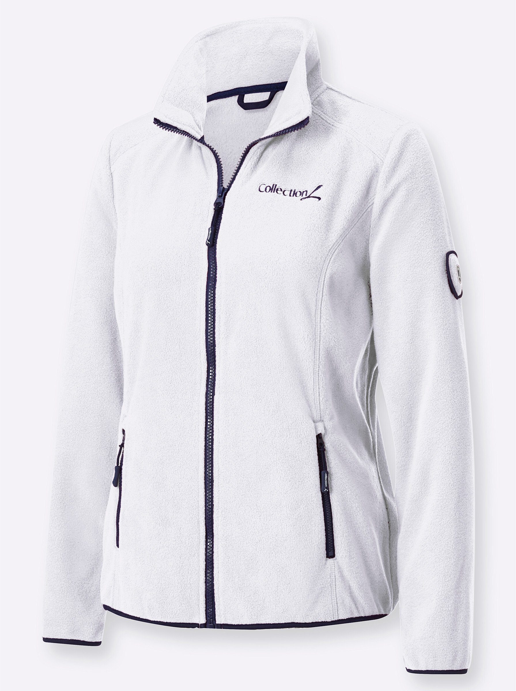 Fleecejacke Fleece-Jacke Langarm
