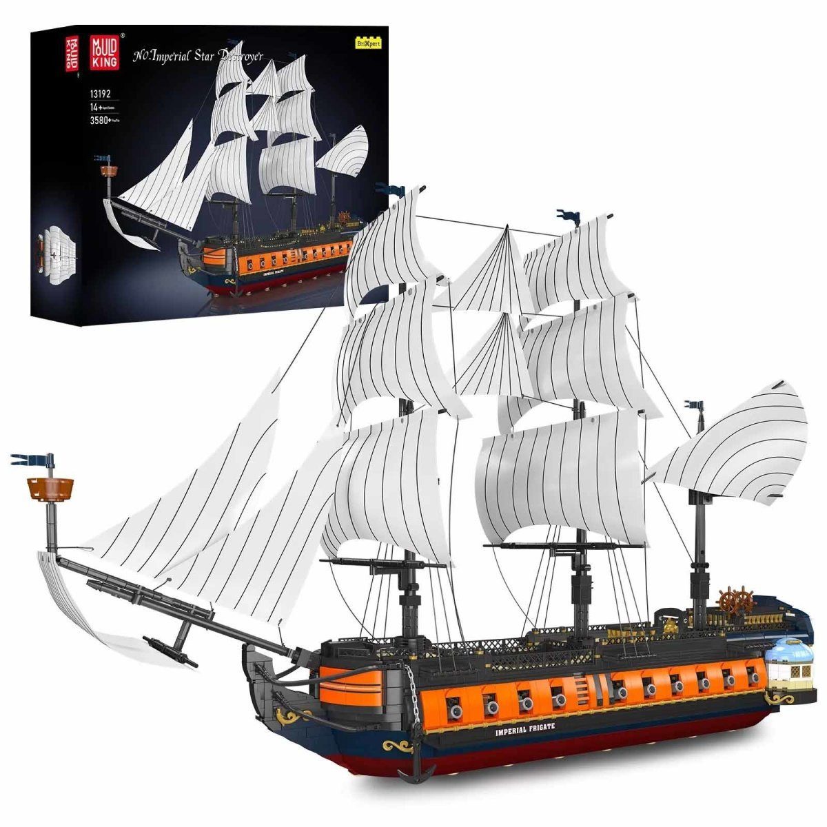Mould King Mould King 13192 Imperial Flagship Spielbausteine