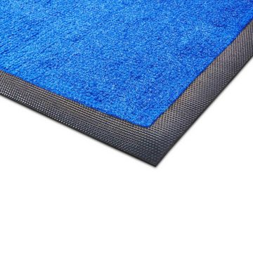 Fußmatte Schmutzfangmatte Joy Blau, Sauberlaufmatte in 2 Größen, Eingangsmatte, Use & Wash, Rechteckig, Höhe: 7 mm