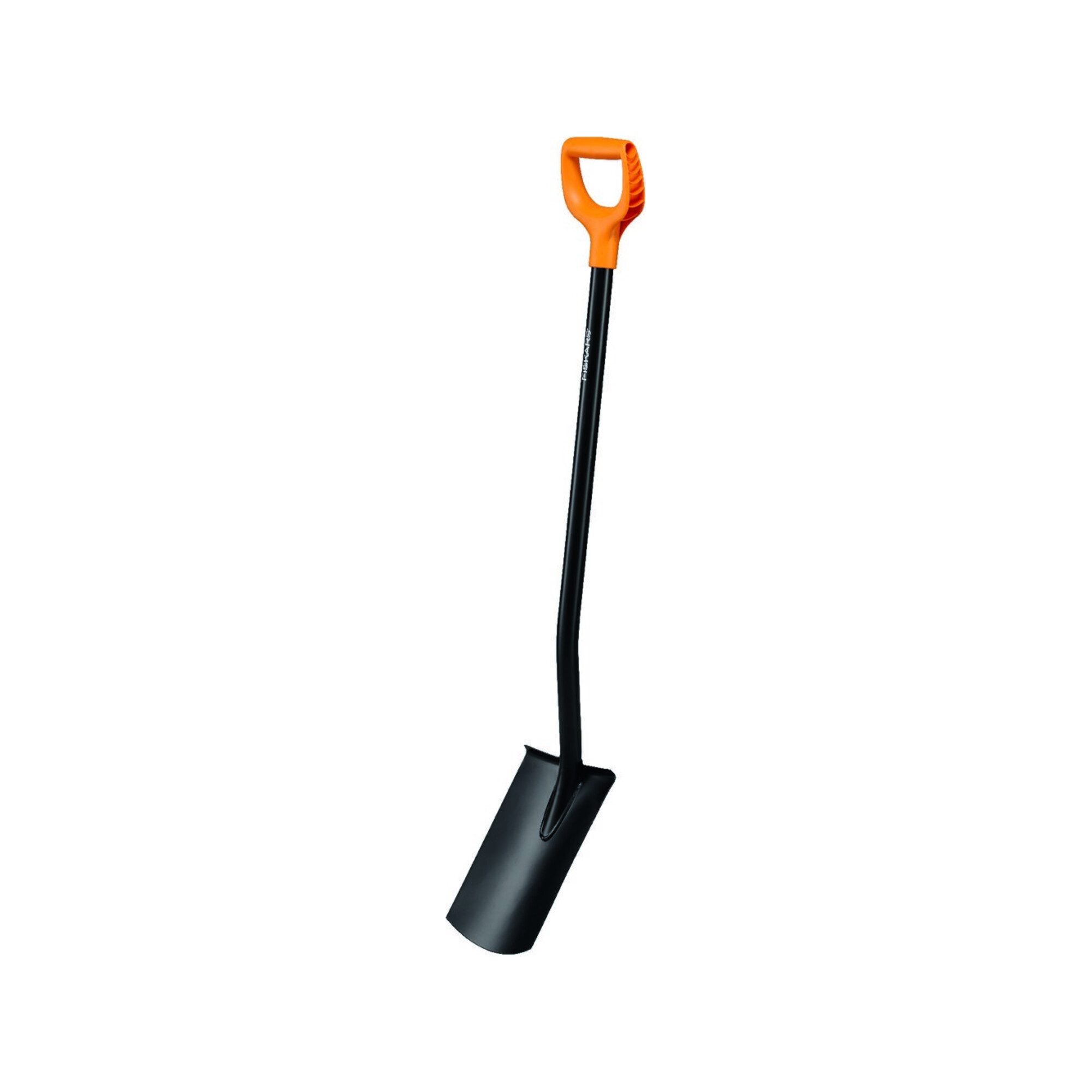Fiskars Spaten Fiskars Gärtnerspaten rund Solid Metall