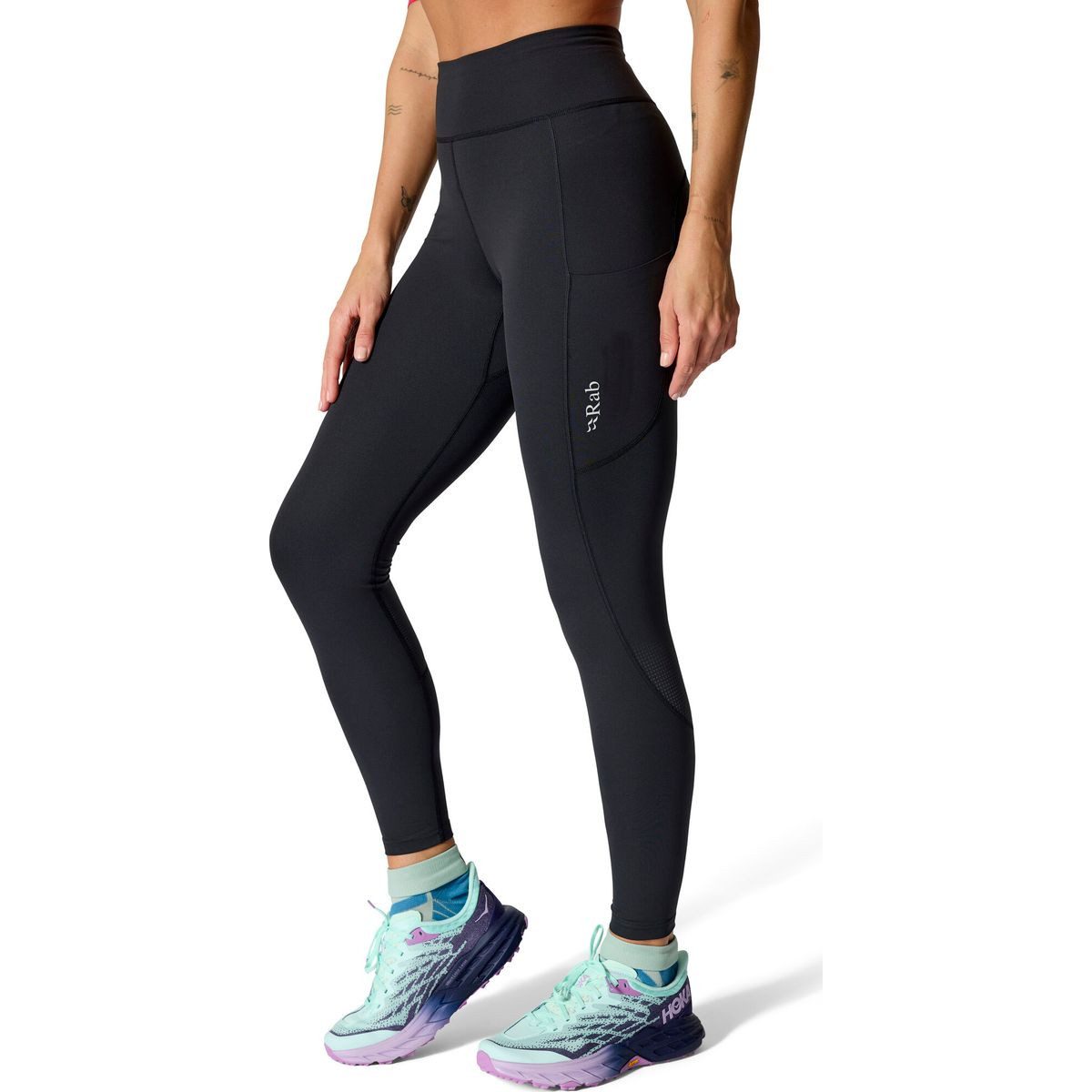 Rab Outdoorhose Talus Tights Wmns Elastische Damen-Tights mit praktischen Taschen und hohem