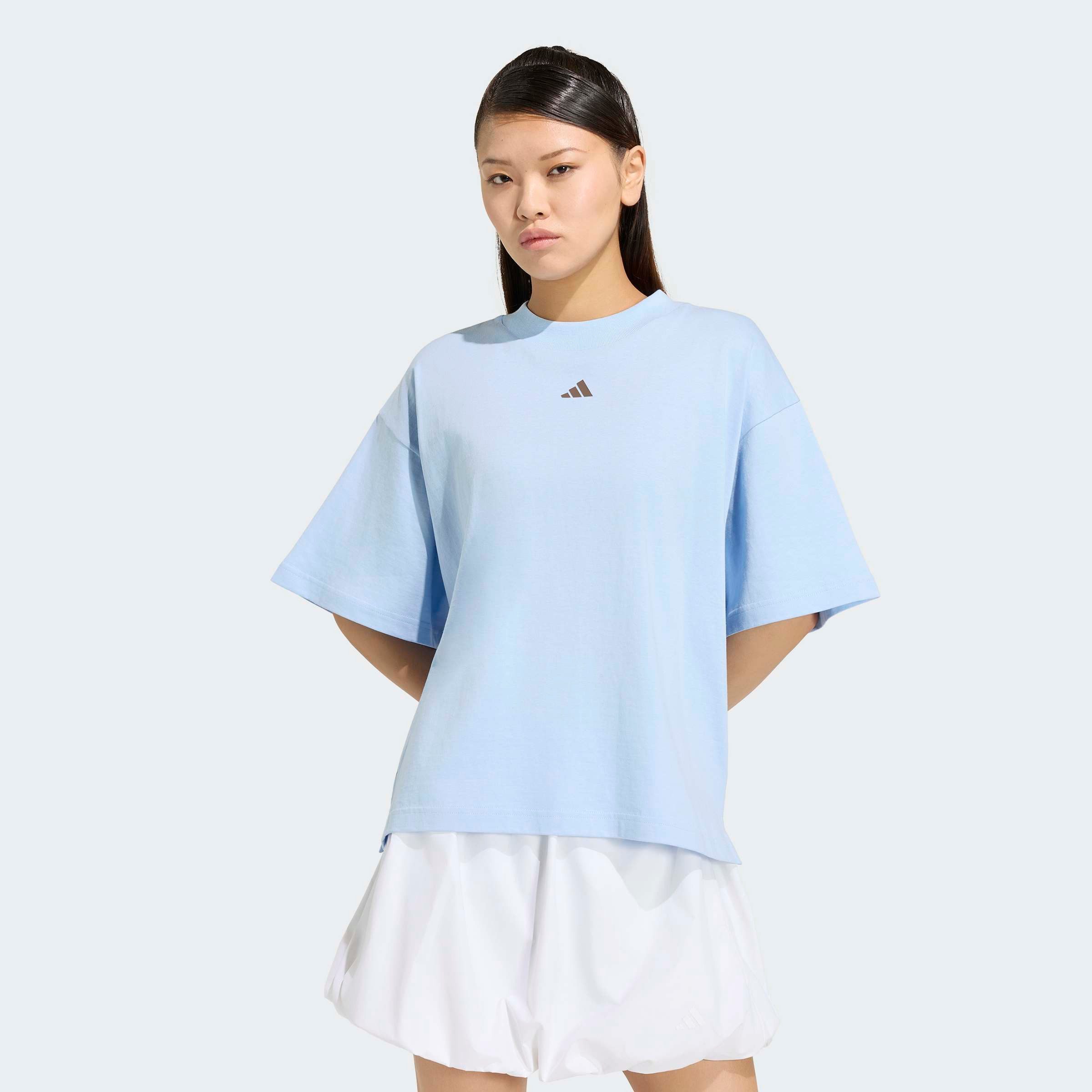 adidas Sportswear T-Shirt W 3SS GFX TEE2 Print T-Shirt, locker geschnitten