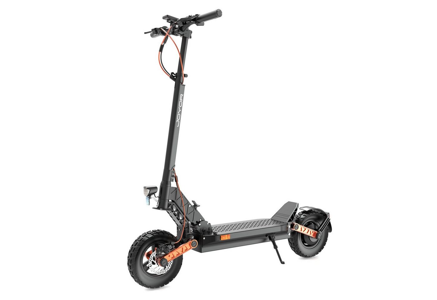 JOYOR E-Scooter S5 PRO Offroad 100 km Reichweite 1300Wh 150kg mit Straßenzulassung, 20 km/h, hohe Reichweite, vollgefedert, offroad tauglich