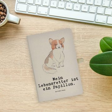 Mr. & Mrs. Panda Notizbuch Papillon Lebensretter - Transparent - Geschenk, Journal, Kontinentale Mr. & Mrs. Panda, Hardcover