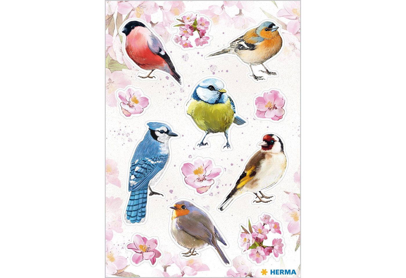 Thumbnail - HERMA Sticker Herma Sticker DECOR Tiere Heimatvögel 3 Bl