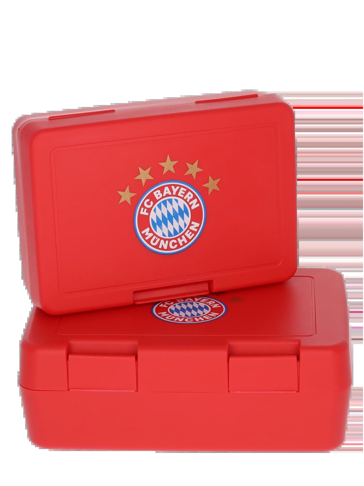FC Bayern München Frischhaltedose Brotdose 2er-Set, Kunststoff