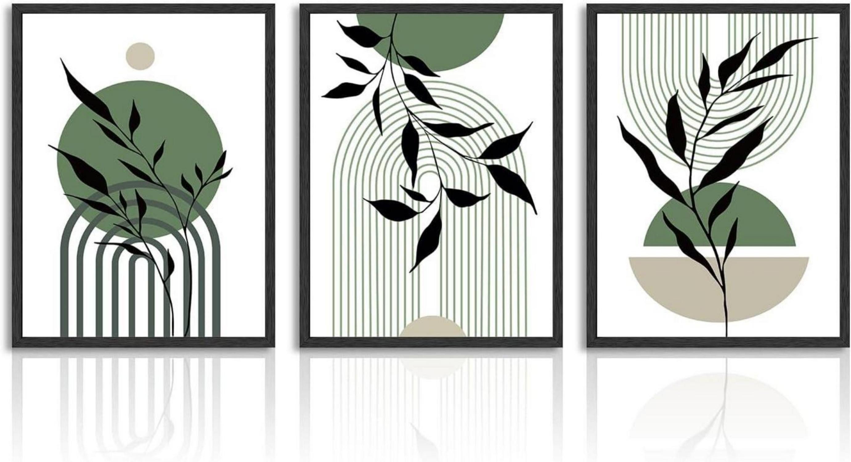 LuxusKollektion Leinwandbild Boho Leinwand Poster Set günstig online kaufen