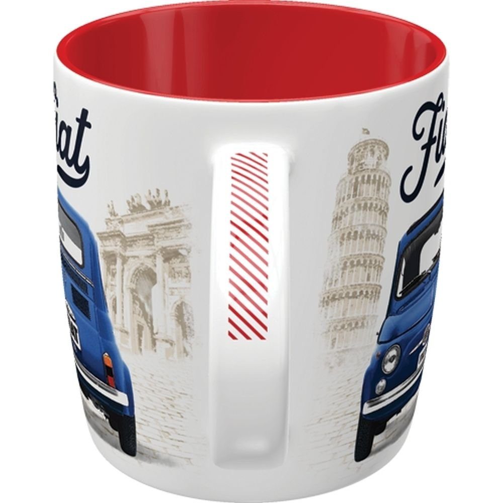 Nostalgic-Art Tasse Kaffeetasse - Fiat - Fiat 500 Enjoy The Good Times