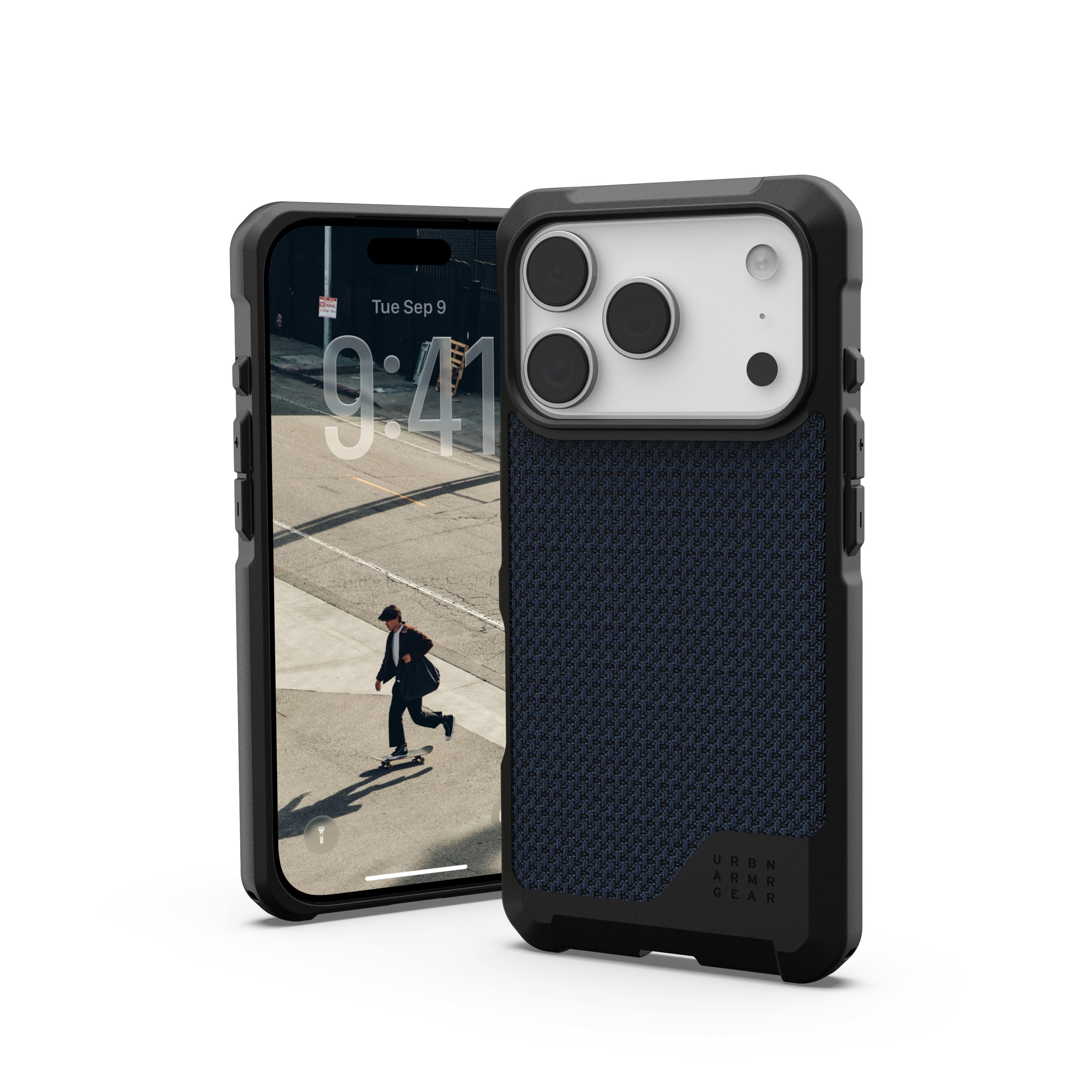 Urban Armor Gear Smartphone-Hülle Metropolis LT - iPhone 18 Pro / iPhone 17 Pro MagSafe Hülle, [MagSafe optimiert, Fallschutz nach Militärstandard]
