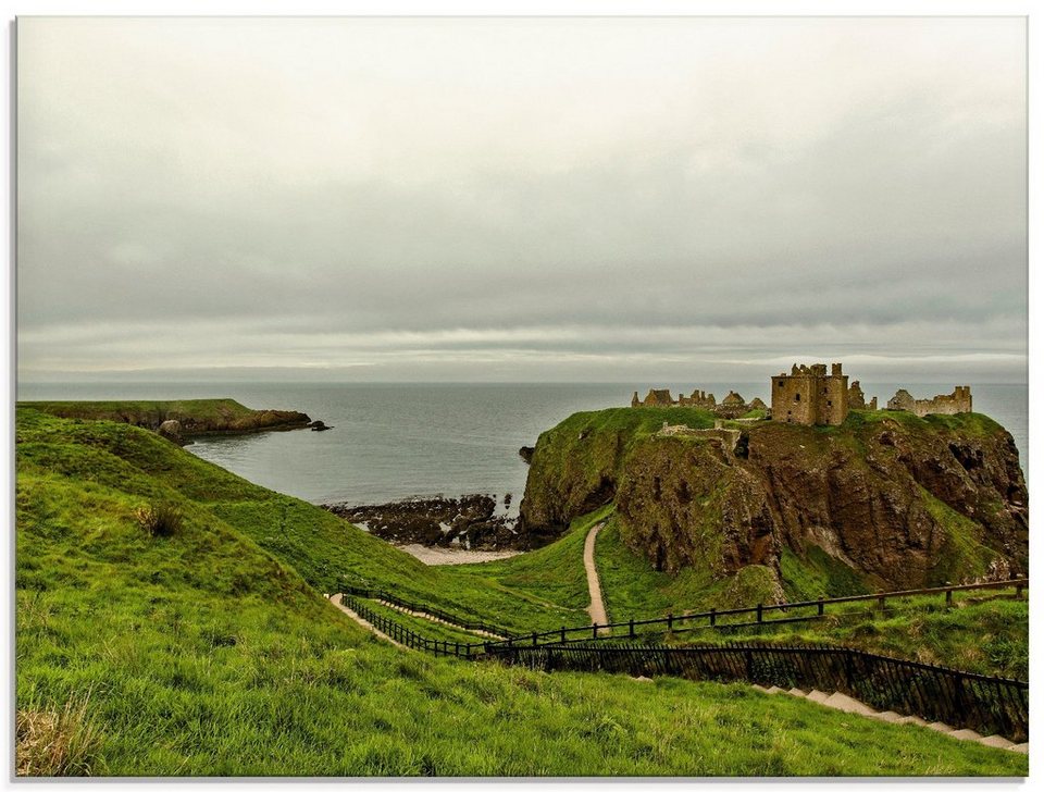 Größen Glasbild Artland Europa in verschiedenen (1 Historisches St), Schottland,